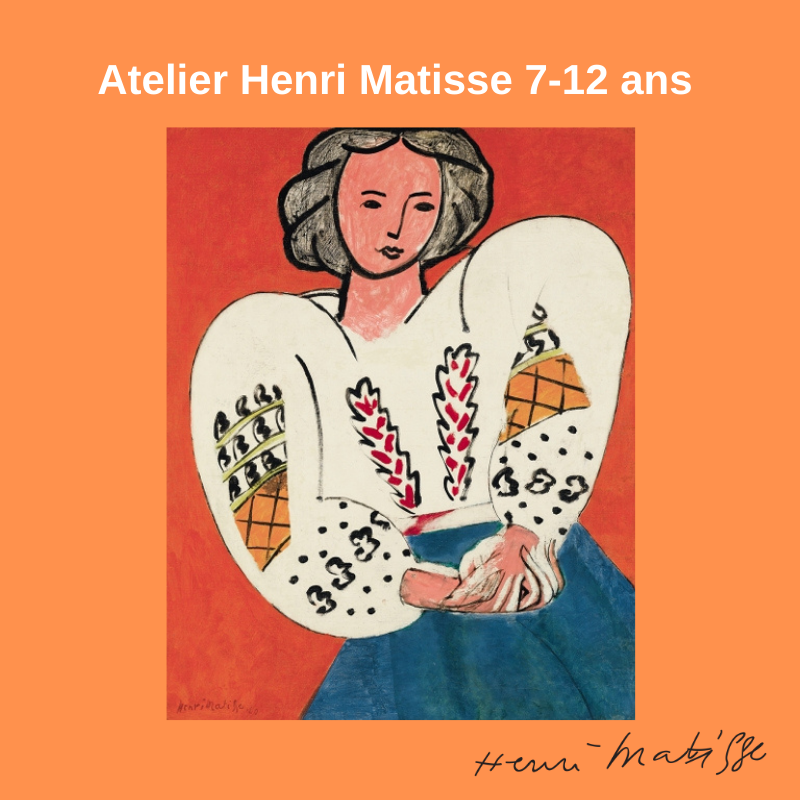Atelier de peinture peindre comme Matisse - Anniversaire (8 enfants max)